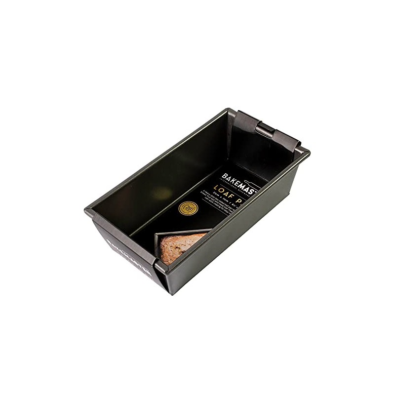 Bakemaster Classic Box Sided Non-Stick Loaf Pan, 21cm x 11cm