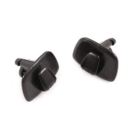 Car Accessories ABS Plastic Car Interior Roof Hook Decorative Cover Suitable for Volvo V90 S90 XC40 XC60 XC90 2015-2020 (Black)