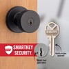 Kwikset 991 Pismo Keyed Entry Knob and Single Cylinder Deadbolt