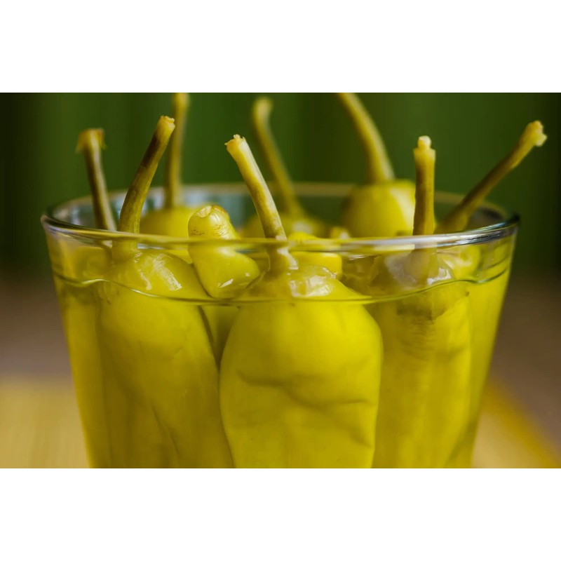 Dirty Sue Pepperoncini Stuffed Green Olives - 16oz Mason Jar