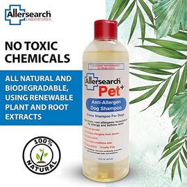 Allersearch Pet  Champú para Perro 16 oz                                                                                                              