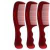 Hollow Tooth Massage Comb Set, 3Pcs Hollow Tooth Scalp and