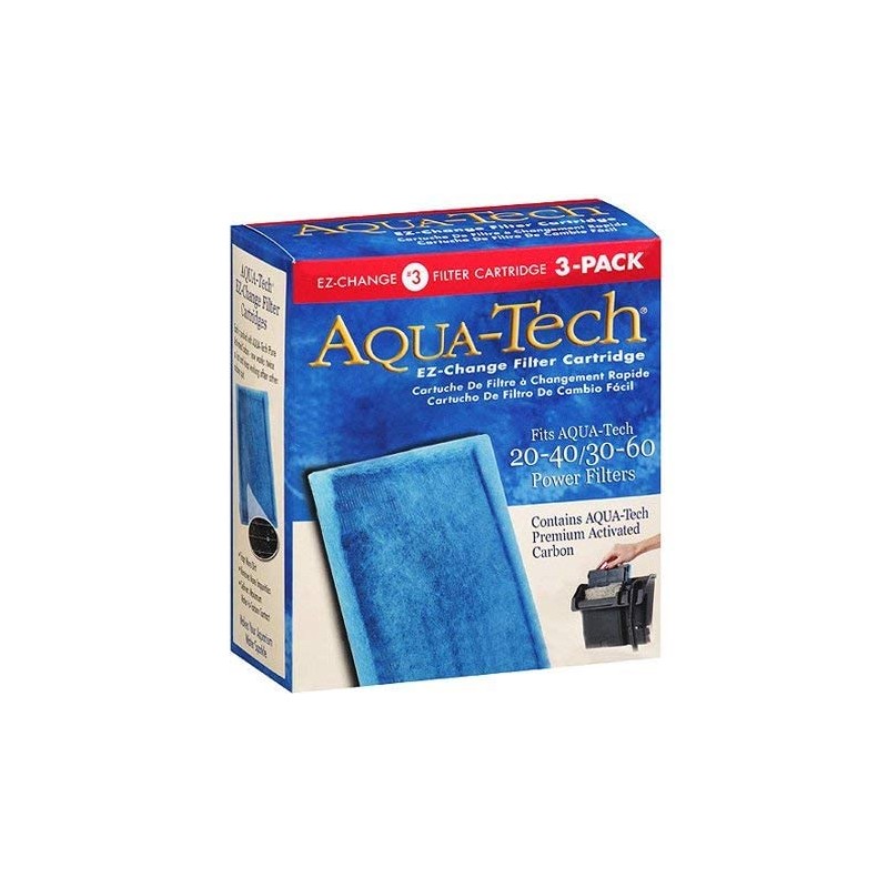 Aqua-Tech EZ-Change #3 Activated Carbon Filter Cartridges for 20-40 /