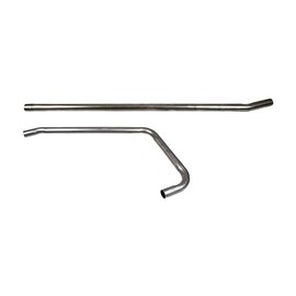 Exhaust Pipe Outlet - 2 Piece Set fits Ford NAA 501 600 601 640 641 651 661 700 701 NAA5255D NCA5255B NCA5263B