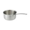 MUJI 82219913 Stainless Aluminum All-Over Three-Layer Steel Milk Pan, Silver,