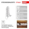 EMOS power strip Schuko 5-pin plug, 5m, SE0515-1,5