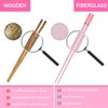 Chopsticks Reusable Dishwasher Safe, GLAMFIELDS 10 Pairs 9.5 Inches Premium