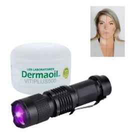 Crema De Melagenina Y Piperina Para Vitíligo + Lampara Uv