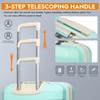 Joyway Carry On Suitcase Airline Approved with TSA Lock, Hardside