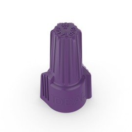 IDEAL INDUSTRIES INC. 30-165 Twister Al/Cu Purple Wire Connector 12-10 AWG, (PK25)