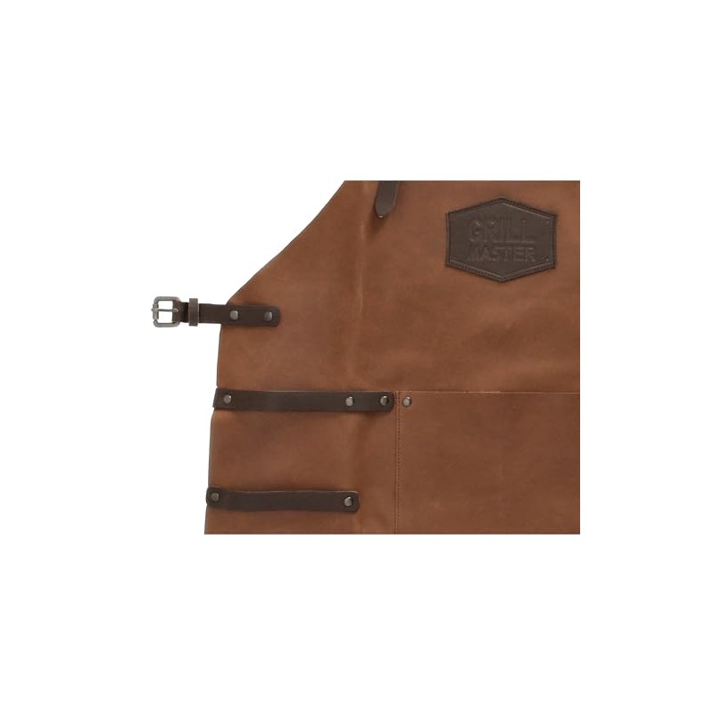 MApBer Leather Apron BBQ Apron Oven Apron Garden Apron Leather