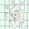 M10 x 20mm White Nylon SPACERS Plastic Standoff Washers Outside