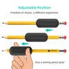 ELETIUO 5-Pack Weighted Pencil Grips – 1oz Silicone Handwriting Aid