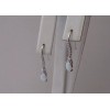 Unbranded DANGLING 925 STERLING SILVER HOOK STYLE EARRINGS W/ 1.50