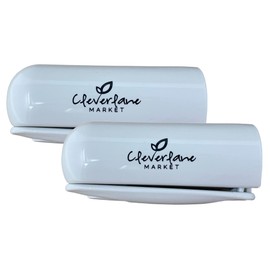 Cleverlane Market Pack of 2 Small Travel Lint Rollers for Pet Hair, Dog Hair, and Cat Hair (30 Sheets Each)