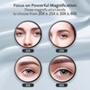 MIYADIVA 40X Magnifying Mirror, 3.5 Inch Round Compact Mirror with