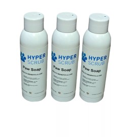 Hyper Scrub Qty/3 Hyper Scrub S4OZ Organic Paw Soap Coconut, Jojoba & Olive Oil