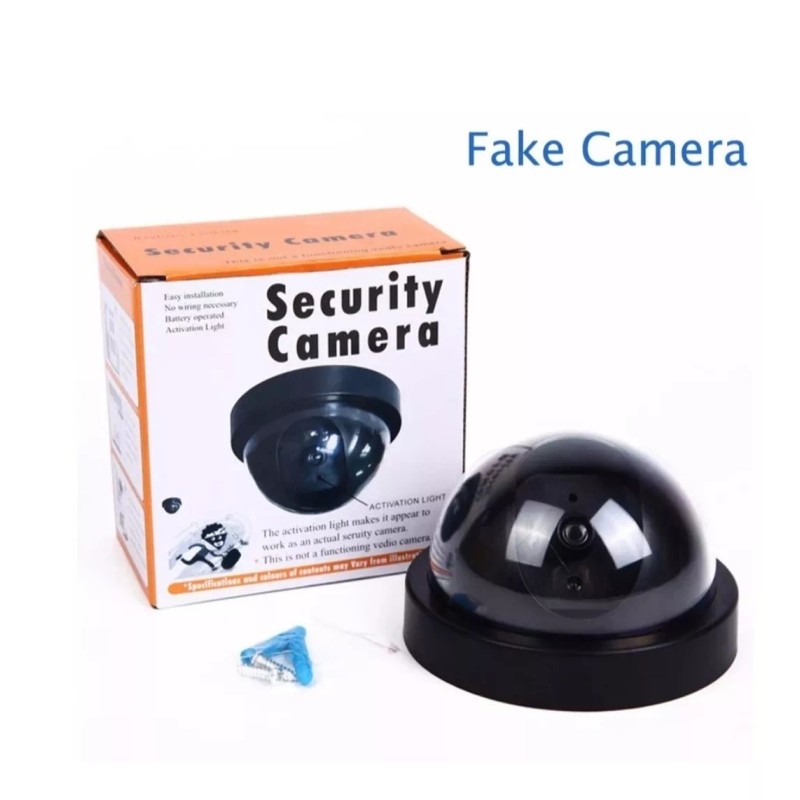 CL Cámara Domi De Seguridad Fake De Pilas Domo De