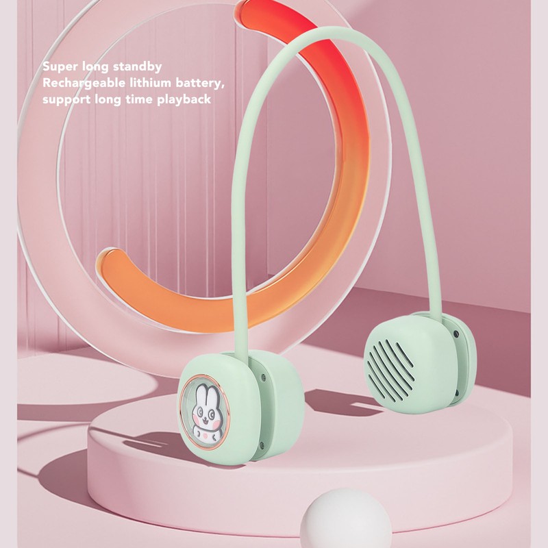 Hanging Neck Bluetooth Speaker Wireless Fashionable Portable Lightweight Mini Speaker