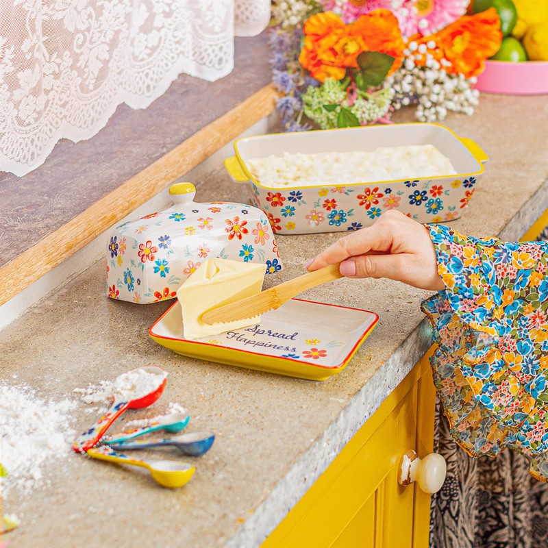 Sass & Belle Folk Floral Measuring Spoons