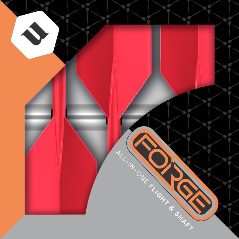 Unicorn Forge Dart Flights, Red, M