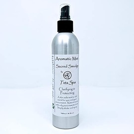 ​​​​​​Aromatic Mist ​Sacred Smudge ​by Tres Spa - ​ Clarifying & Protecting - ​​Blend ​of ​​essential ​​oils ​| ​100% Natural​ Vegan |​ Skin ​S​afe​,​ Eco-Friendly​,​ & Alcohol Free (250ml)