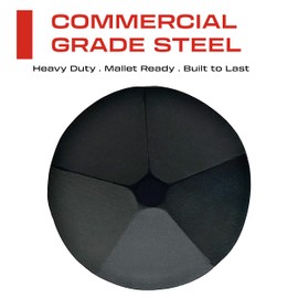 Sidco Supply 50 Pack - 1.25 Inch Iron Clavos - Decorative Nails - Black - Upholstery Tacks - Clavos - Pyramid - Antique Rustic Accent for Wood, Decorative Door Studs, Farm Barn Door, Furniture Nails