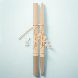 Anjumain Heroine Make Under Eye Dual Pencil Liner, 01 Natural Volume, 1 piece / 히로인메이크 언더 아이 듀얼 펜슬 라이너, 01내추럴볼륨, 1개