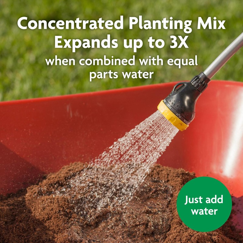 Miracle-Gro Expand 'n Gro Concentrated Planting Mix, Just Add Water