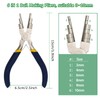 6 Step Jewelry Bail Making Pliers, AngleKai 3-10mm Wire Looping