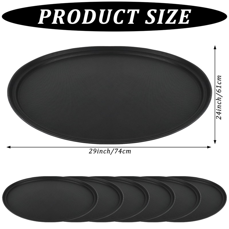 6 Pcs 24 Inch x 29 Inch Large Restaurant Serving