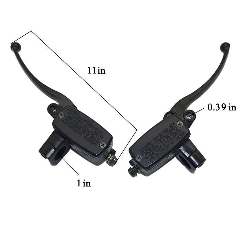 1" 25mm Left & Right Hydraulic Brake Clutch Master Cylinder