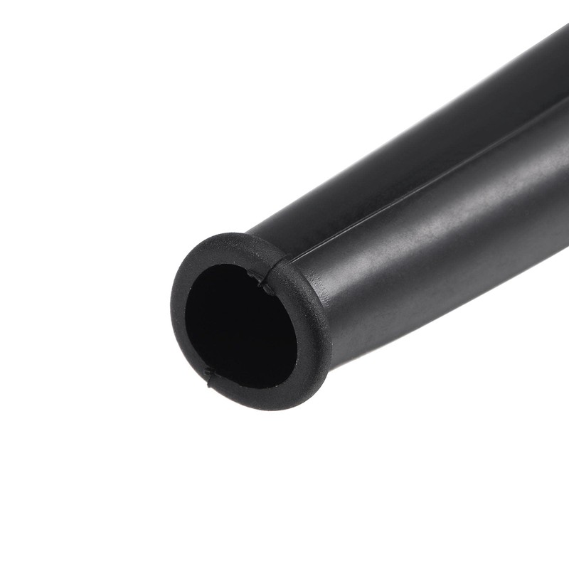 sourcing map Cord Boot Protector Cable Sleeve Hose Rubber 69mm