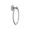 Croydex QM751541 Flexi-Fix Easy to Fit Wimborne Towel Ring, Chrome