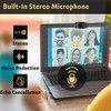 Septekon Cámara Web HD 1080P con micrófono, cámara Web de