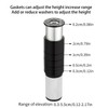 Stem Riser Bike,Aluminium Alloy Road Bike Handlebar Adapter - Precision