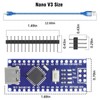 Nano V3.0 Board with Cable, AYWHP 1PCS Nano Board ATmega328P,