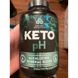 ANCIENT NUTRITION KETO PH ALKALIZING MINERAL BLEND 180 CAPSULES