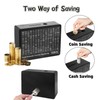 Money Saving Box for Adults，Wooden Money Vault Saving Challenge with