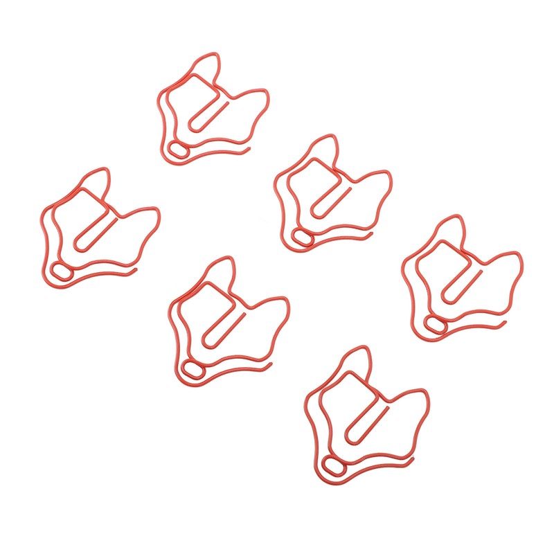 100pcs Adorable Animal Paper Clips Funny Scrapbook Paper Clips Small