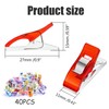 40 PCS Sewing Clips, Plastic Sewing Clips for Fabric, Quilting