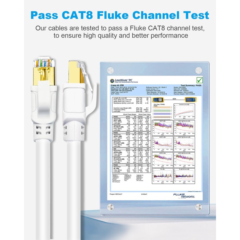 CAT8 cable.