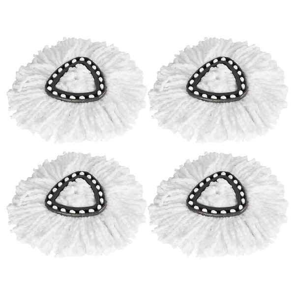 CINNOR 4 Pack Fit O-Cedar Easy Wring Spin Mop Replacement