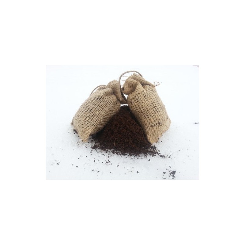 2 VERMICOMPOST "worm" TEA BAGS, each bag makes 5 gal