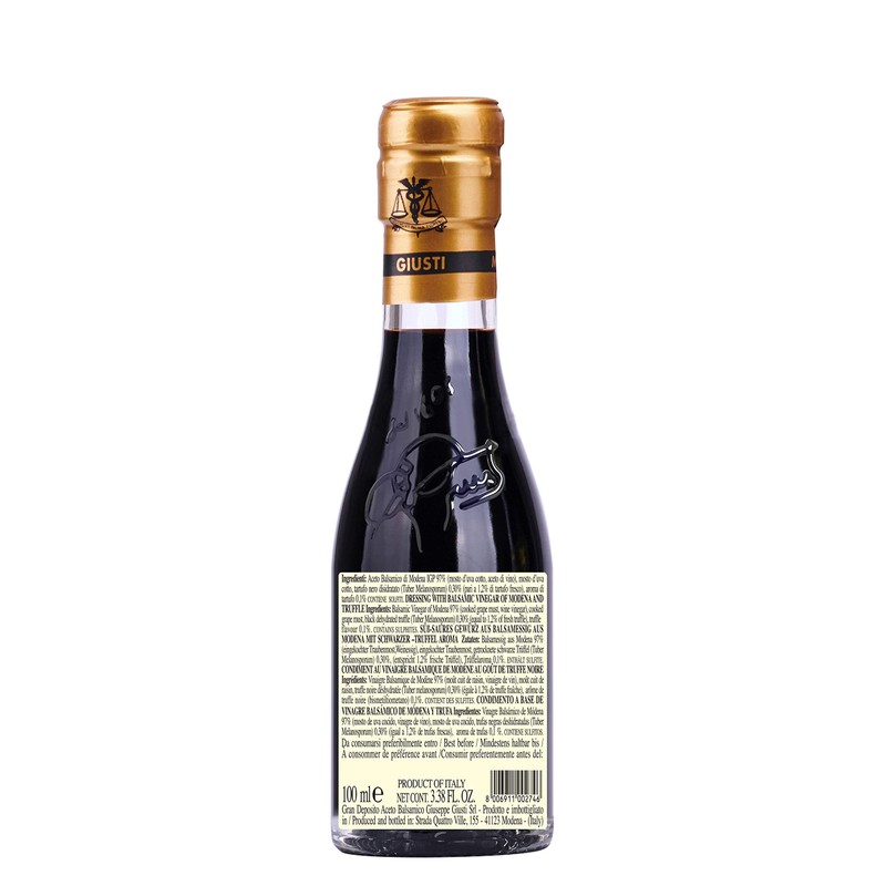 Giusti Truffle Balsamic Vinegar-Based Condiment from Modena Italy – Made