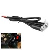 12V Stainless Steel Motorcycle Handlebar with LED for Fog Light