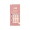 KISS Bare but Better Glue-On Nails Glossy Beige Nude Long