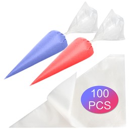 Piping Bag Piping Bags Disposable Piping Bags Pastry Bags Large Piping Bags Poche A Douille Bake Fill Decorate Icing Bags Reusable Piping Bags Frosting Bags Tipless Piping Bags for Royal Icing