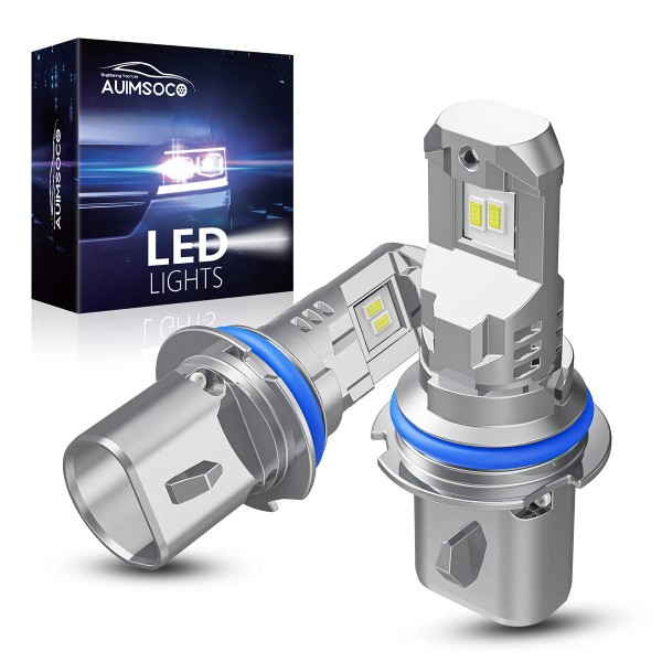 AUIMSOCO HB1 9004 Super Bright Front LED Headlight Bulbs Kit