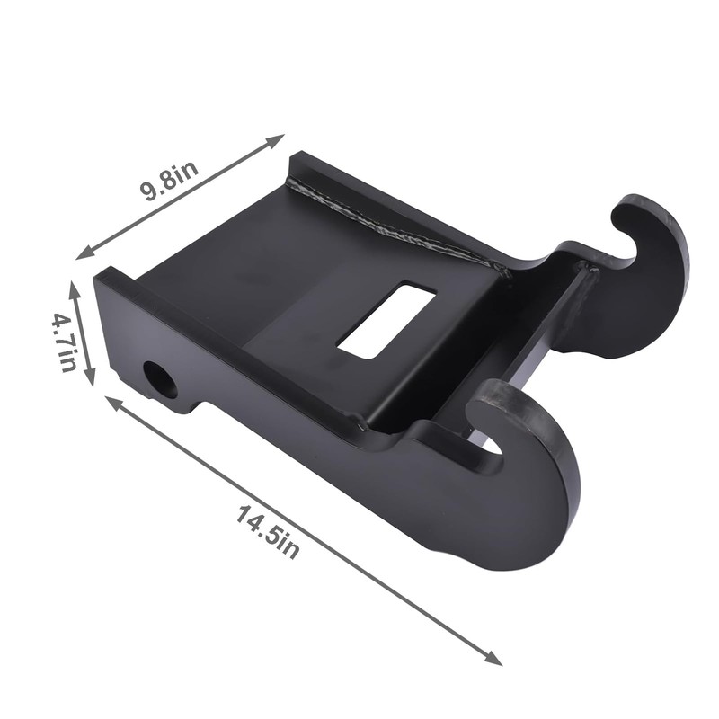 Jeonz X-Change Coupler Bracket, Quick Attach Mini Excavator Bucket Mount